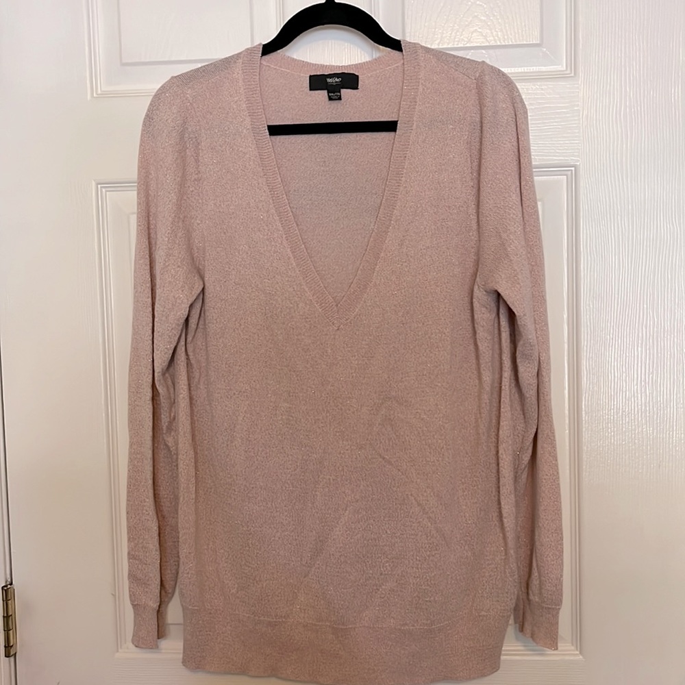 Pink sparkle Mossimo sweater